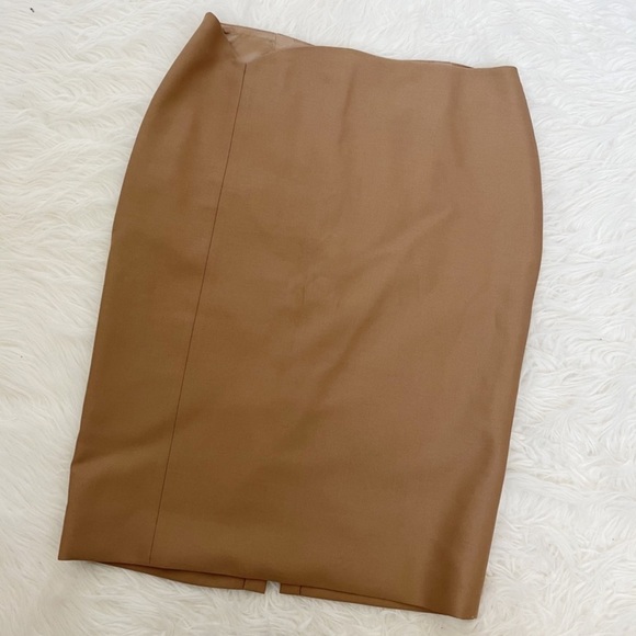 Versace 100% Wool Pencil Skirt Size 42 - Picture 2 of 9
